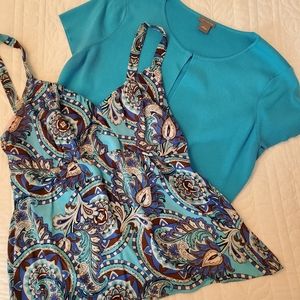 Ann Taylor top with sweater